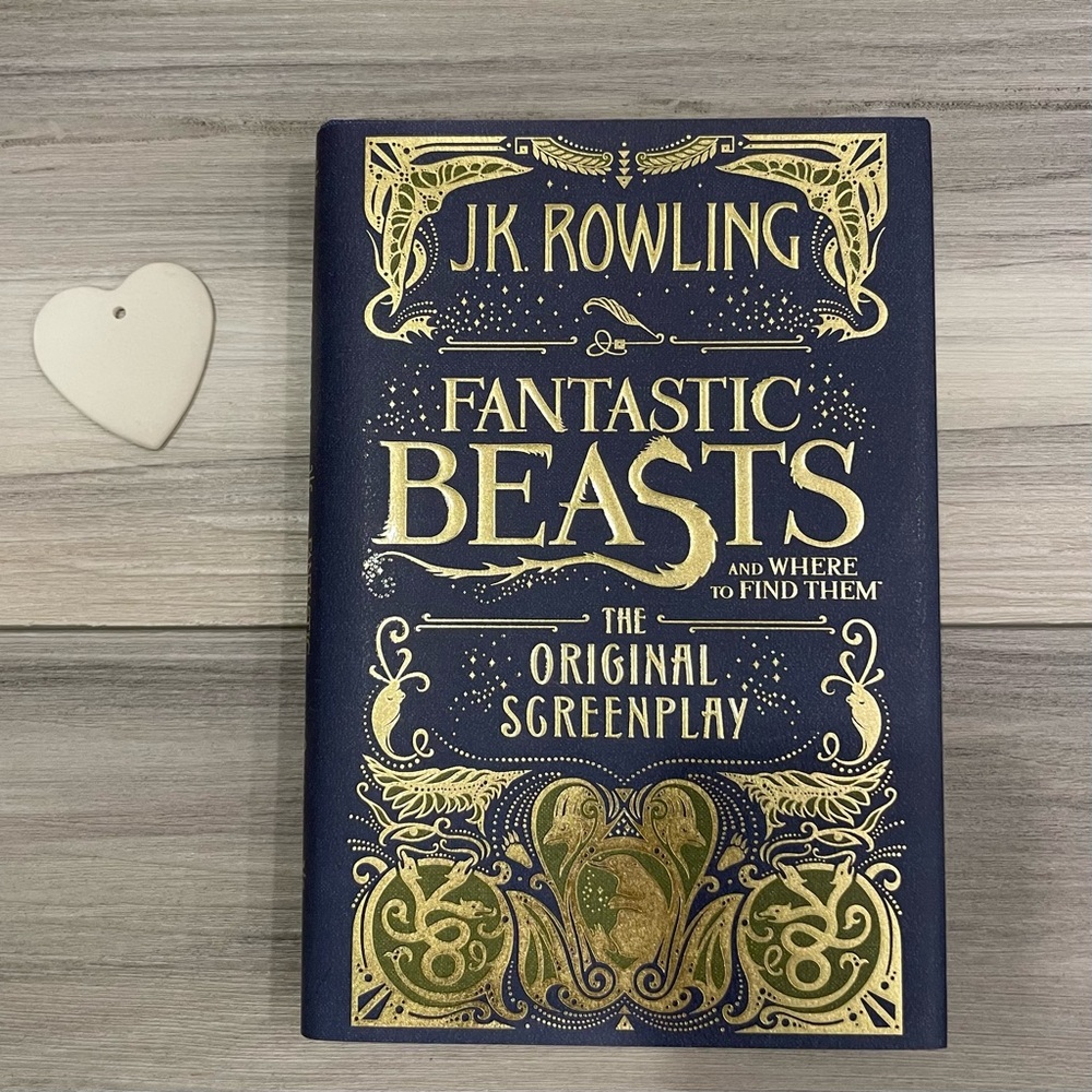 FANTASTIC BEASTS AND WHERE TO FIND THEM by J. K. Rowling, Hardcover Book